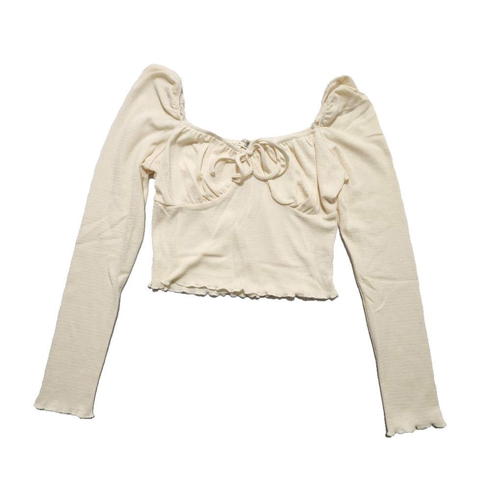 Bear Dance Womens Sholder Off Top Shirt Size Large New